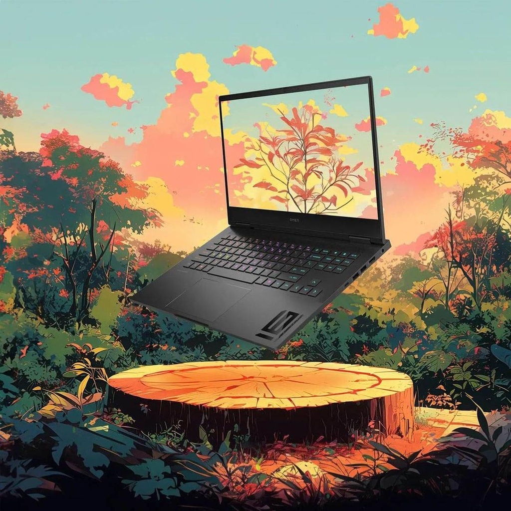 [9R640UA-VG-DN] HP OMEN 16-wd0073dx,Gaming Laptop, Intel Core i7-13620H, 13 Gen 16GB DDR5 5200, 1TB SSD, NVIDIA GeForce RTX 4060 8GB GDDR6 Graphics, 16.1"" FHD Windows 11 (9R640UA)