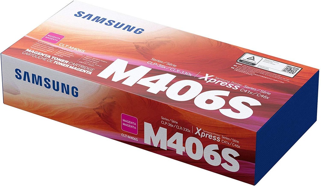 Samsung CLT-M406S/SEE Toner Cartridge Magenta for CLP-365W, C410W, 3305W, Xpress C460FW printers