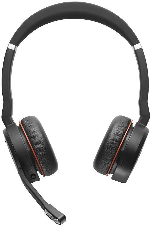 Jabra Evolve 75 Stereo UC Including Link 370 Wireless Headset -7599-838-109