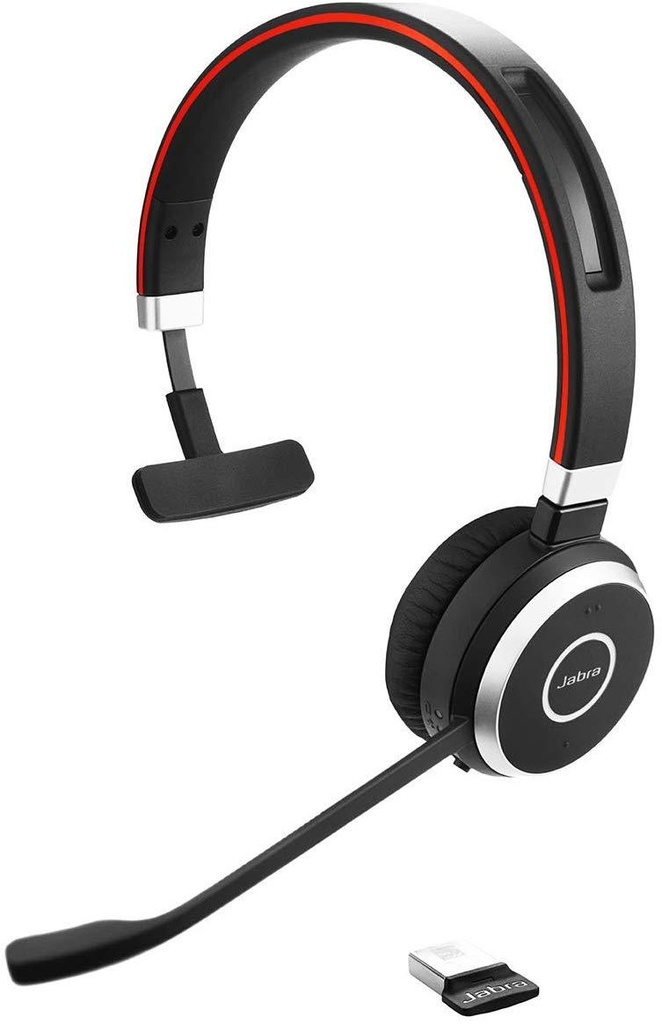 Jabra Evolve 65 with charging stand UC Mono Wireless Headset - 6593-823-499