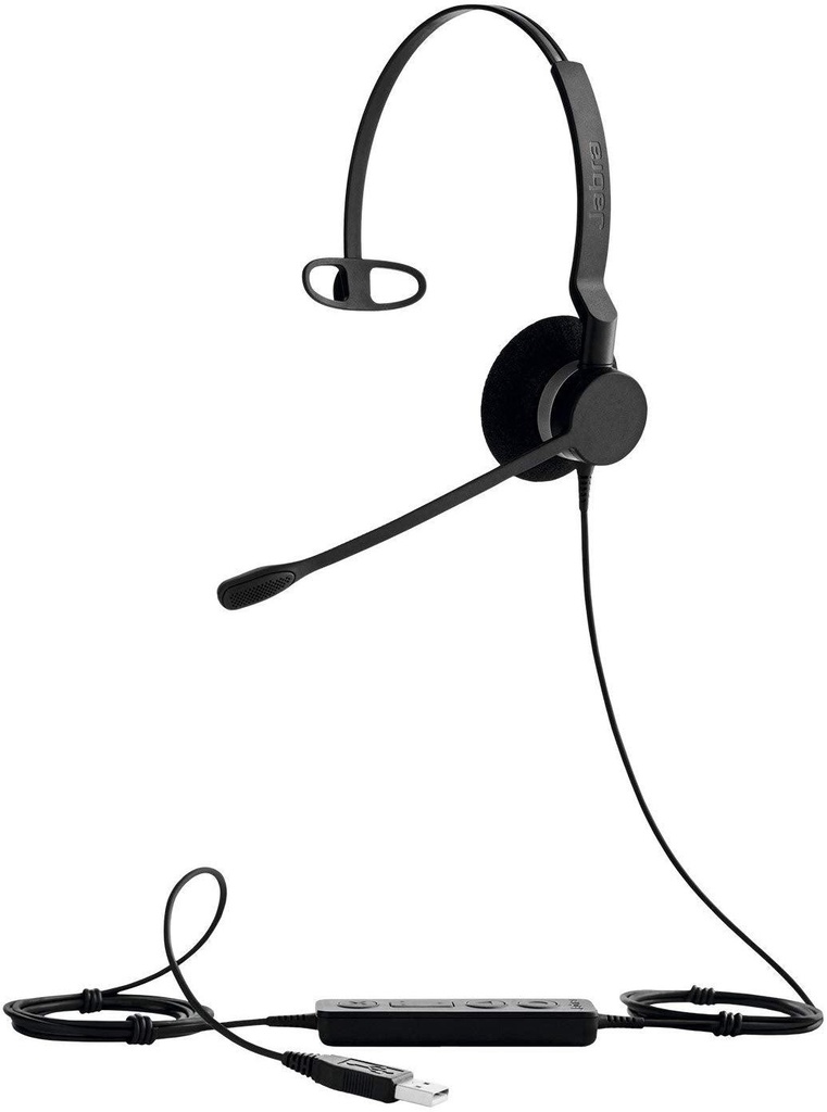 Jabra BIZ 2300 Mono, NC, USB Wired Headset - 2393-829-109