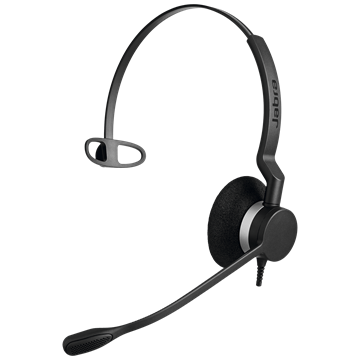 Jabra BIZ 2300 Mono, NC, Balanced Wired Headset - 2303-825-109