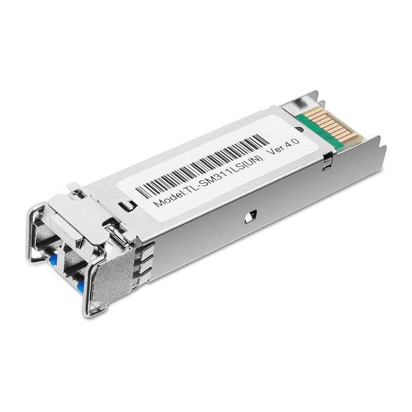 TP-Link TL-SM311LS 1000Base-LX SMF Mini GBIC Module – Gigabit Fiber SFP Transceiver for Single-Mode