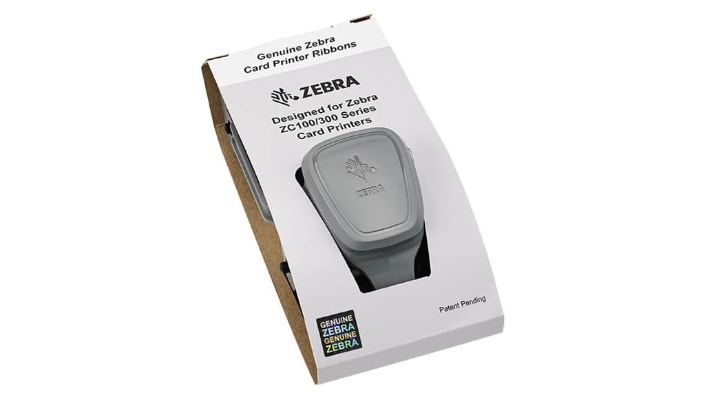 Zebra ZC300 Card Printer Ribbon Cartridge - 800300-360EM - Full Colour YMCKOK - 200 Prints
