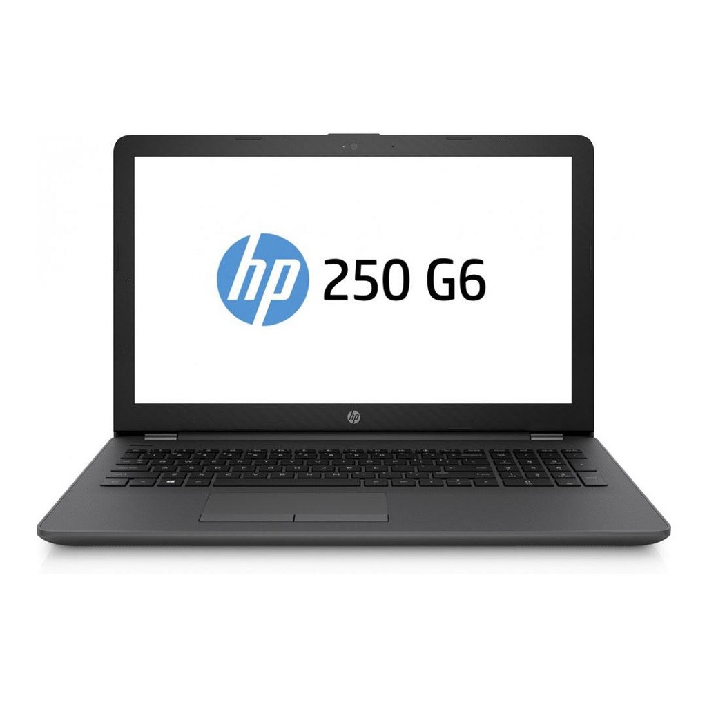 HP 250 G6 Notebook PC Laptop (4BD43EA)  - Intel Core i3, 4GB RAM, 1TB Hard Disk, 15.6 Inch Display, Backlit, Free DOS