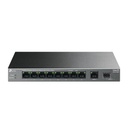 TP-Link TL-LS1210GP 10-Port Gigabit Desktop Switch – 8-Port PoE+ (63W), 2× SFP, CCTV & Business Network Switch