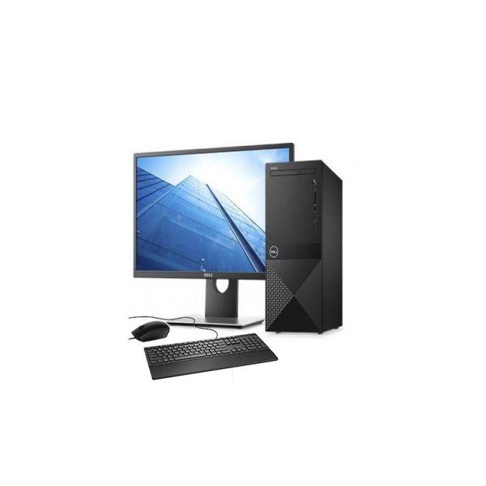 DELL VOSTRO 3670 - PENTIUM GOLD G5400 4GB DDR4 RAM, 1TB HDD, 18.5 Inch Monitor,DVD Writer Optical Drive, Ubuntu,Desktop Computer
