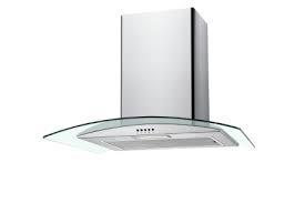Ramtons RB/117 60CM Curved Glass Chimney Hood – Stylish Stainless Steel Kitchen Ventilation Hood with Curved Glass Canopy, Powerful Suction and Easy-Clean Filters for Smoke & Odour Removal