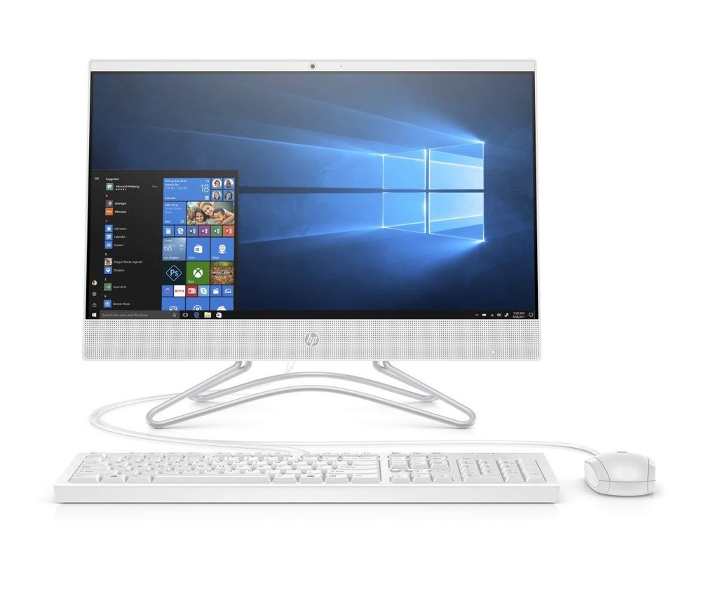 HP 200 G3 All-in-One PC 3VA37EA - Intel Core i3-8130u, 4GB RAM, 1TB Hard Disk, Free DOS, 21.5 Inch Non Touch Screen