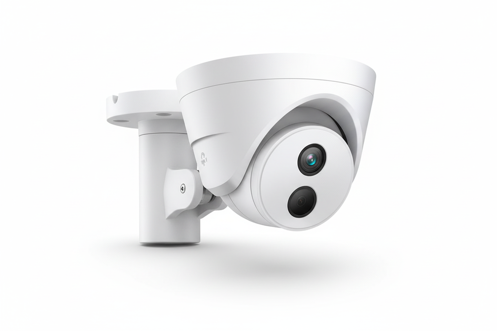 TP-Link VIGI EasyCam C420 (2.8mm) 2MP Full-Color Turret Network Camera – 1080p IP CCTV with Night Color & PoE