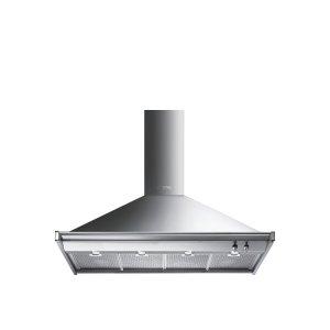 Ramtons EB/615 120CM Stainless Steel Chimney Hood – Extra-Wide Kitchen Ventilation Hood with Powerful Extraction, LED Lighting and Easy-Clean Filters for Smoke & Odour Removal