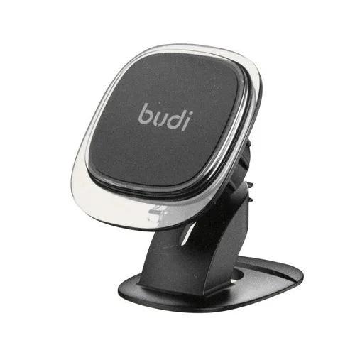 Budi CM558 Universal Magnetic Car Holder – Strong Magnetic Car Mount with 360 Degree Rotation and Secure Smartphone Grip for Dashboard and Air Vent Use