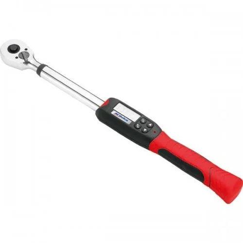 Deli EDL170340S 1/2 Inch Drive 34–340 N·m Electronic Torque Wrench – High Precision Digital Torque Wrench with CrMo Anvil for Automotive, Mechanical and Industrial Fastening Applications