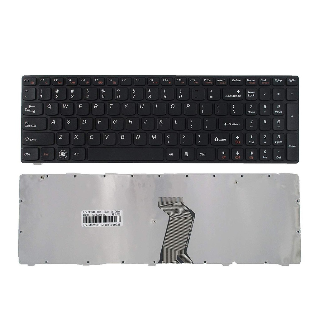 Lenovo IdeaPad V580 Laptop Replacement Keyboard