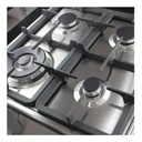 Ramtons RB/203 4 Gas Built-In Hob S/S – Stainless Steel 4-Burner Gas Cooktop with Heavy-Duty Cast Iron Grates and Precision Flame Control for Everyday Kitchen Cooking