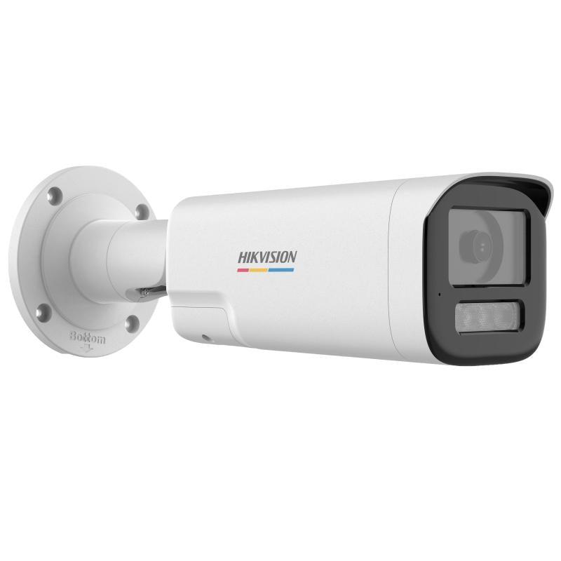 Hikvision DS-2CE19DF0T-LXTS 2MP Two Way Audio & Siren Fixed Bullet Camera – Smart surveillance camera with two-way audio and built-in siren for enhanced security and real-time monitoring