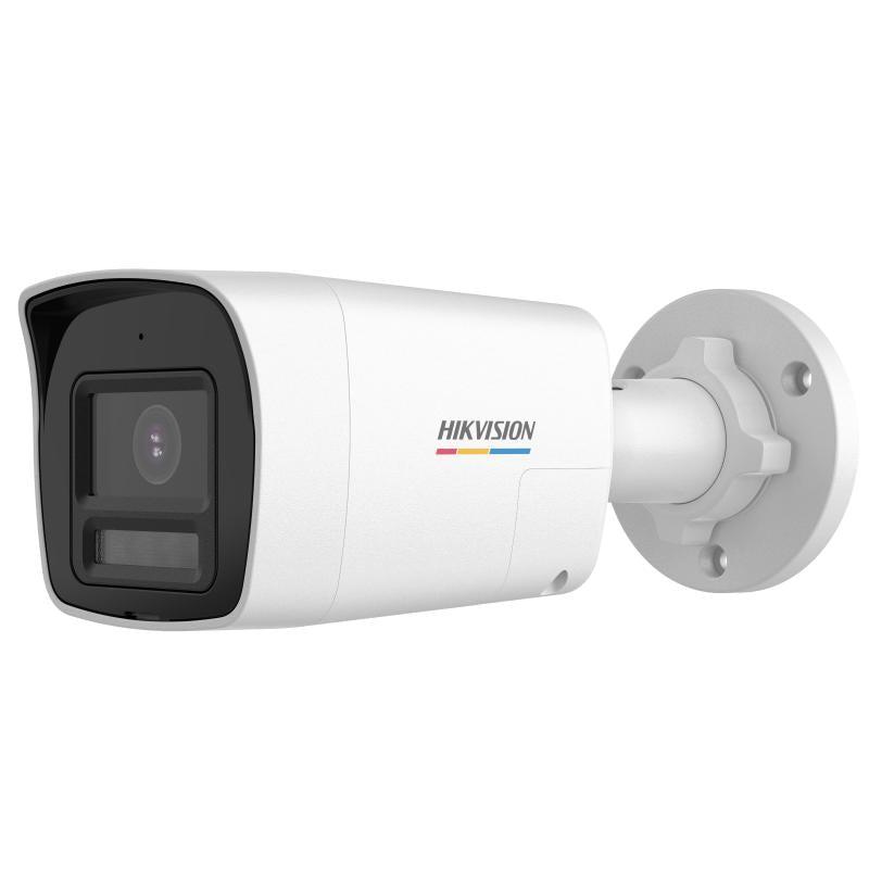 Hikvision DS-2CE10DF0T-LPXTS 2MP Two Way Audio & Siren Fixed Mini Bullet Camera – Compact security camera with clear video, two-way audio, and built-in siren for effective surveillance and protection