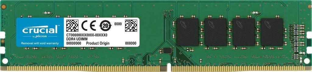 Crucial Basic 8GB DDR4-2400 UDIMM Desktop RAM - CB8GU2400