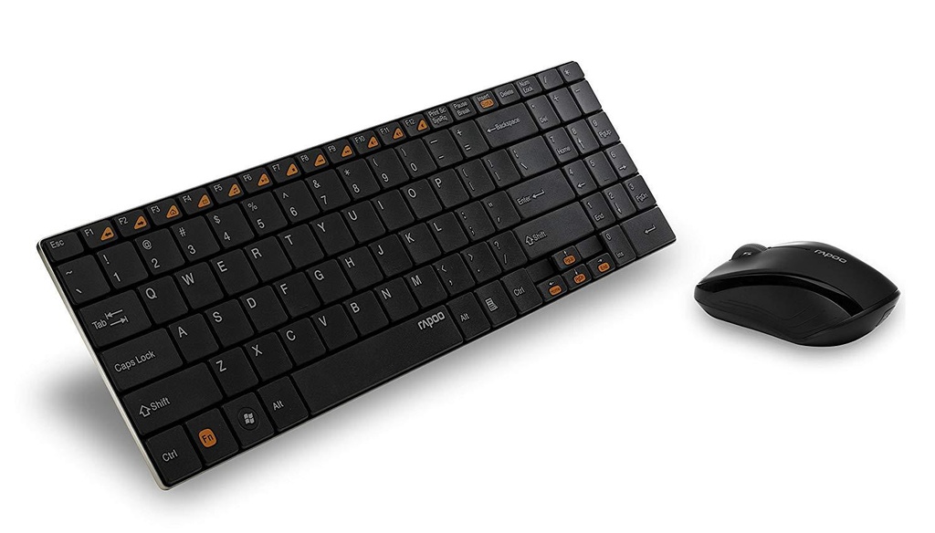 Rapoo 9060 2.4G 5.6mm Ultra-Slim Wireless Keyboard and Mouse Combo