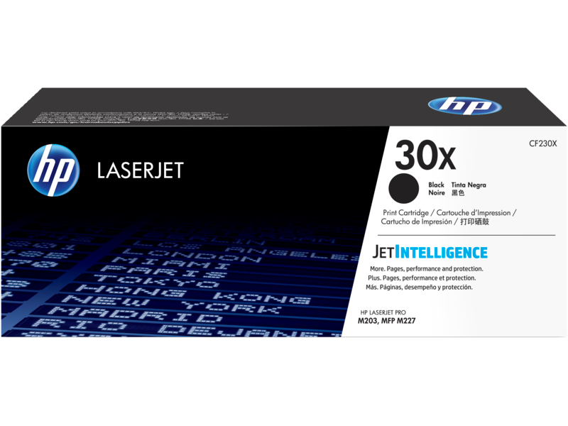 HP 30X Black Original Toner Cartridge CF230X – High-Yield Laser Toner Replacement for Select HP LaserJet Printers with Crisp Text and Reliable Performance