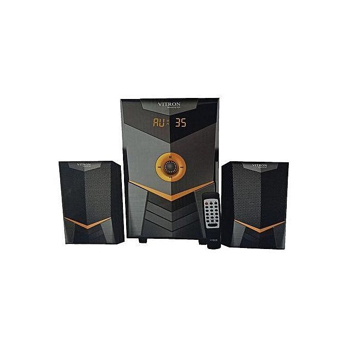 Vitron 2.1 CH (V505)-6500W PMPO with Bluetooth/Digital Radio/USB/SD/MMC