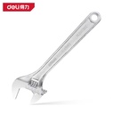 Deli DL120215Z 350mm 15" Adjustable Wrench – Heavy Duty Professional Adjustable Spanner for Workshop, Automotive, Construction, and Industrial Applications
