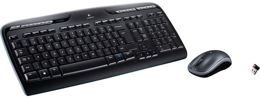 Logitech MK330 Wireless Keyboard & Mouse Combo 920-003989 –  Long-Range, Comfortable Typing & Smooth Navigation for Home & Office Use