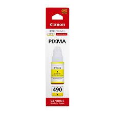 Canon GI-490Y EMB Yellow Ink Cartridge-0666C001AA