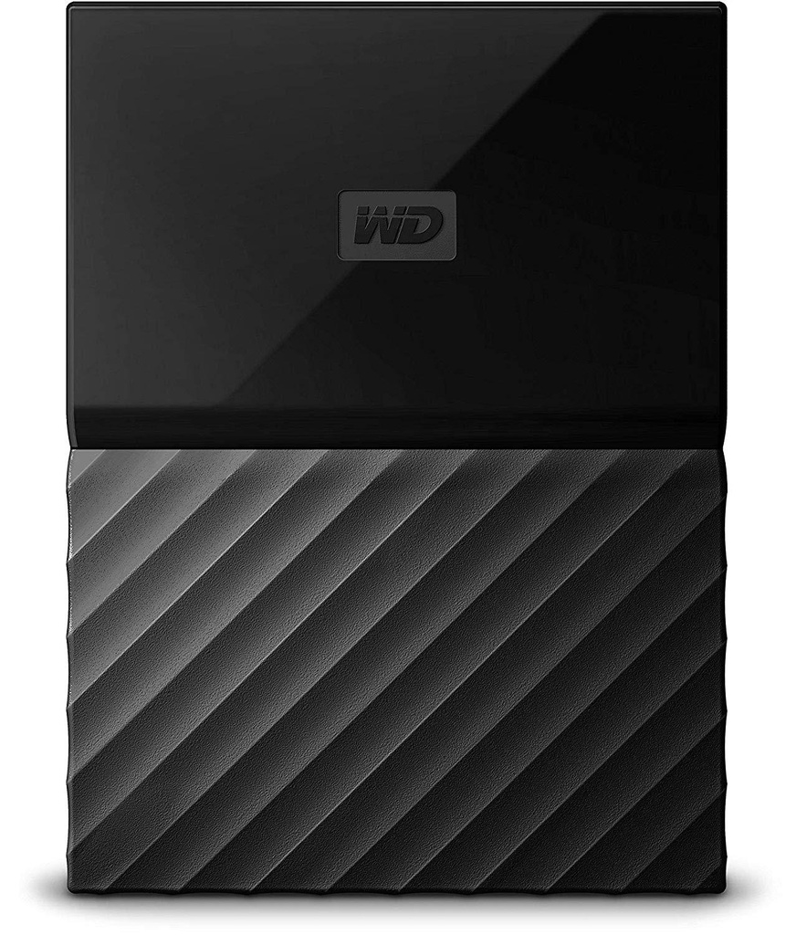 WD My Passport 2TB Portable External Hard Disk Drive USB 3.0 Black (WDBS4B0020BBK-WESN)