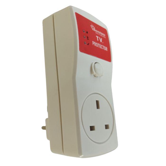 Ramtons Z/353 TV Protector – Voltage Surge Protector for TVs, Automatic Power Guard, Over/Under Voltage Protection