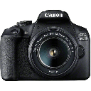 Canon EOS 2000D DSLR Camera and EF-S 18-55 mm f/3.5-5.6 IS II Lens (2728C003AA)