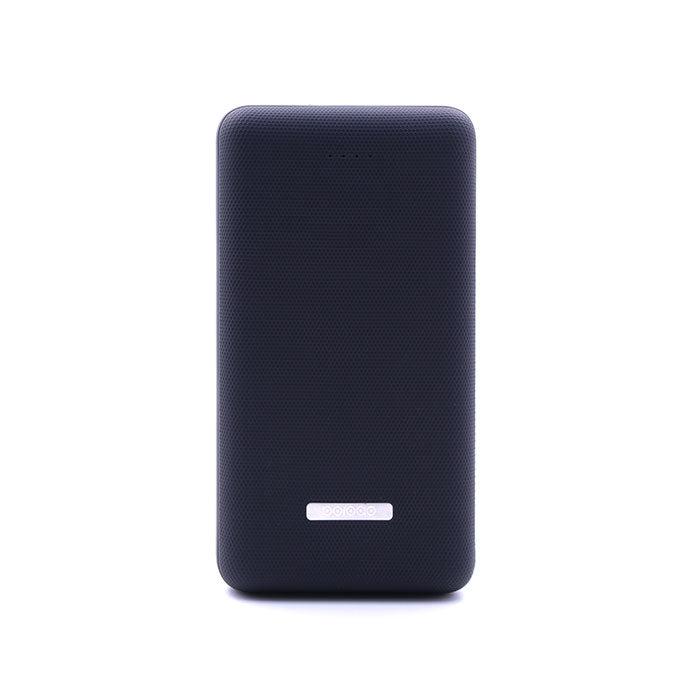Porodo Dual USB Power Bank 20000mAh with Rubberised Surface (PD-PB200-BK)