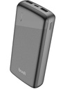 Budi PB090B2 20,000mAh Pocket Simple Power Bank – High Capacity Portable Charger with Dual USB Output for Smartphones, Tablets and USB Devices