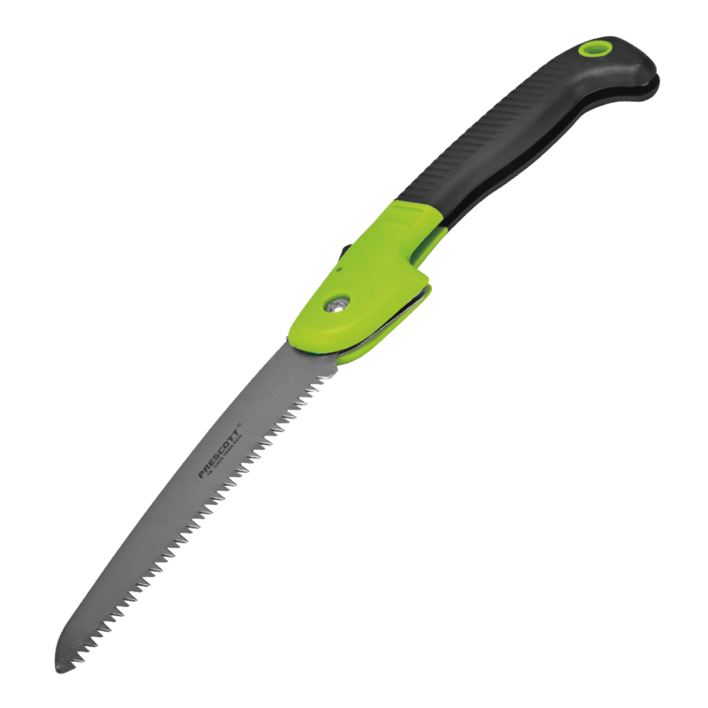 Prescott PHCF101 7'' Folding Saw with Scabbard – Heavy-Duty Outdoor Pruning & Camping Tool for Smooth, Efficient Cutting, Precision Results & Performance