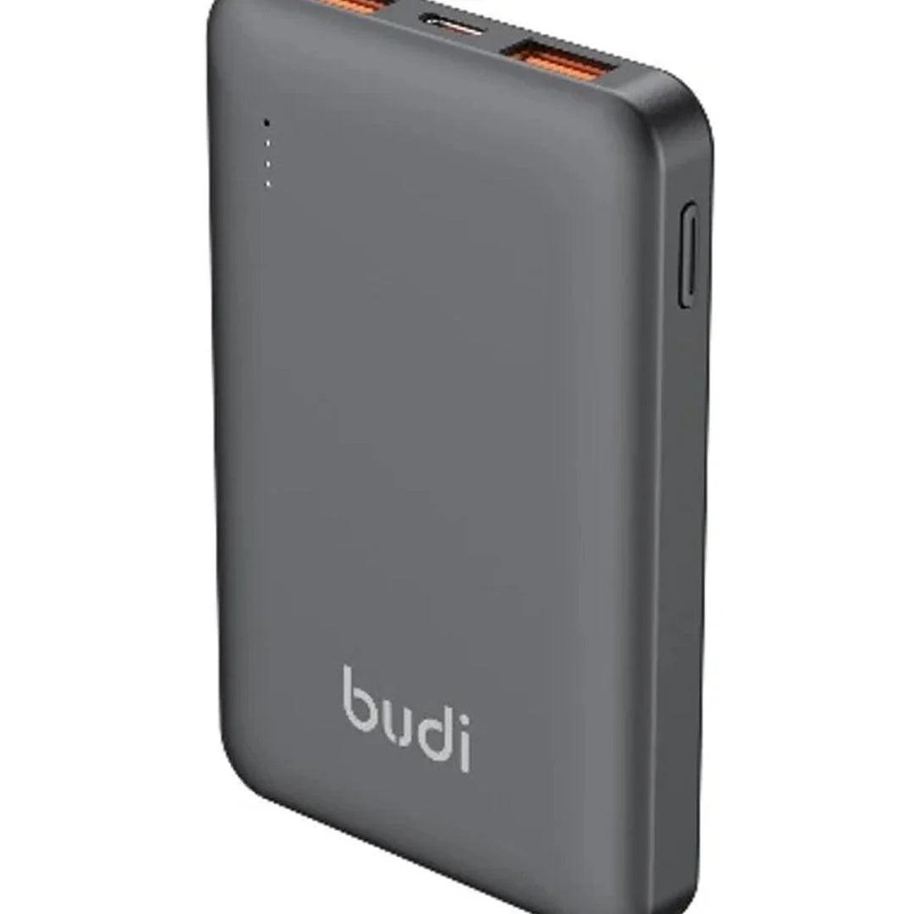 [PB091B-MG-BEA] Budi PB091B 22.5W 10000mAh Mini Power Bank – High Power Portable Charger with Fast Charging and Dual USB Output for Smartphones, Tablets and USB Devices