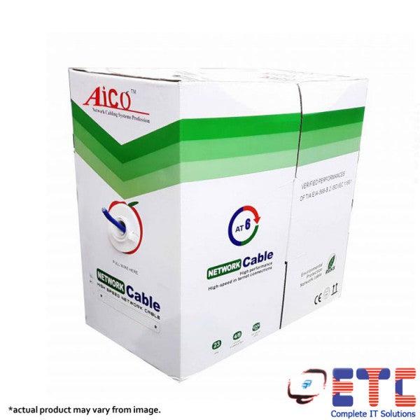 Aico,Networking UTP Cable Roll, CAT6,305 Meter,RJ45 Cable