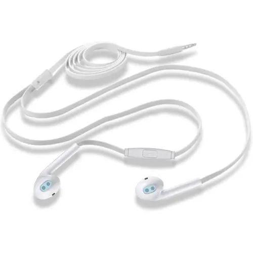 Budi EP011W 3.5mm Handsfree Earphones – Wired Stereo Headset with Built-In Microphone for Clear Call and Music Playback
