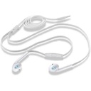 Budi EP011W 3.5mm Handsfree Earphones – Wired Stereo Headset with Built-In Microphone for Clear Call and Music Playback
