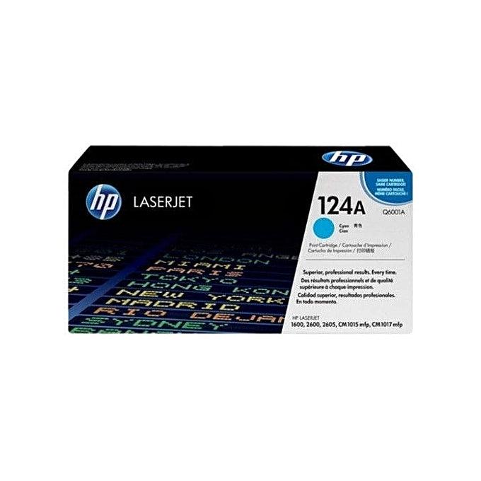 HP 124A (Q6001A) - LaserJet Toner Cartridge – Cyan