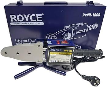 Royce RPPR-1600 1600W PPR Pipe Welding Machine – Heavy-Duty Plastic Pipe Fusion Tool for Plumbing & Industrial Use