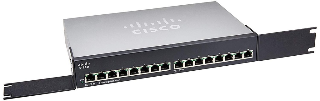 [SG100-16a] Cisco SG100-16 16-Port Unmanaged Gigabit Switch