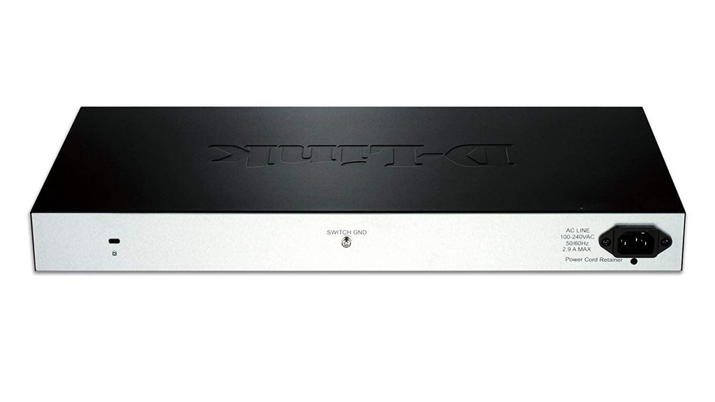 [DES-1210-28P12] D-Link 28-Port Fast Ethernet WebSmart PoE+ Switch including 2 Gigabit BASE-T and 2 Gigabit Combo BASE-T/SFP Ports (DES-1210-28P)