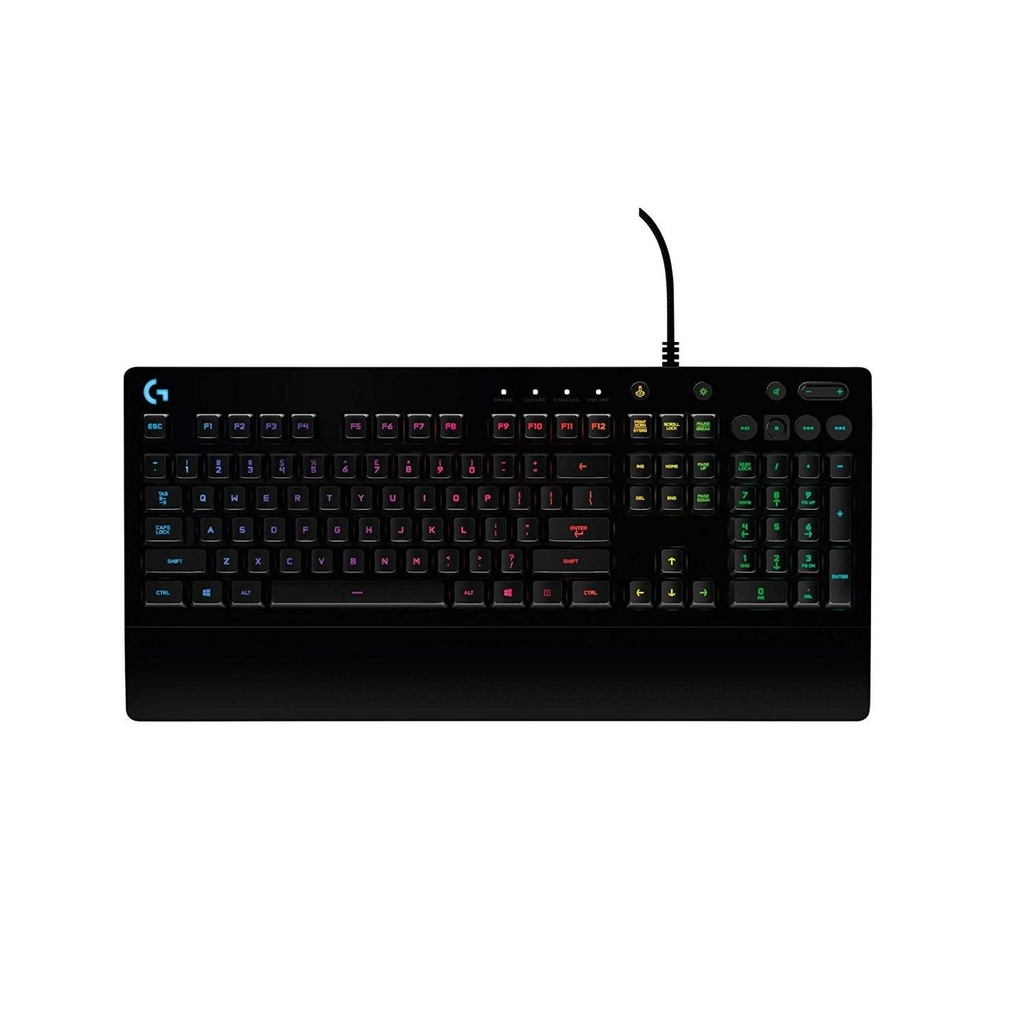 [783234987134] Logitech G213 Prodigy Wired Gaming Keyboard with Media Controls and Backlit Keys