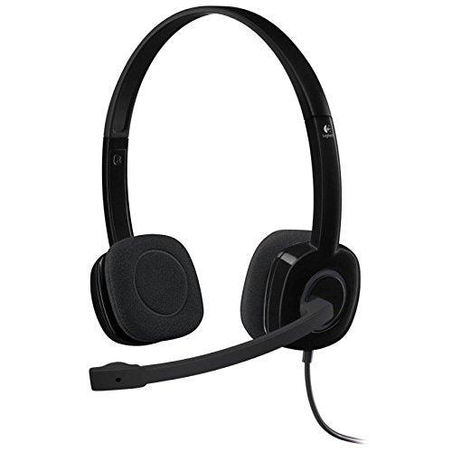 [981-000589] Logitech H151 Stereo Headset with Noise-Cancelling Mic - 981-000350
