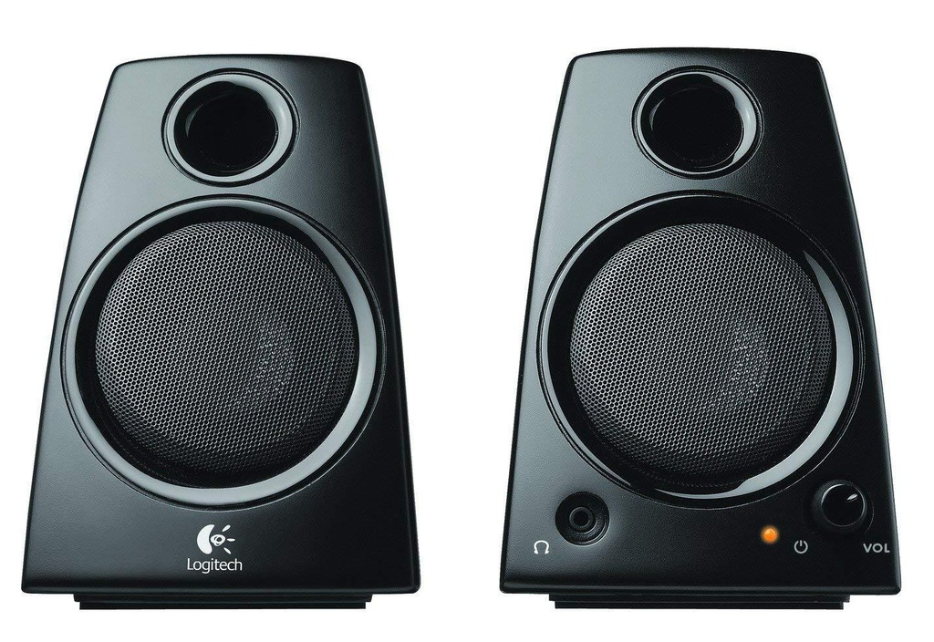 [4444433] Logitech Z130 Compact 2.0 Stereo Speakers, 3.5mm Jack