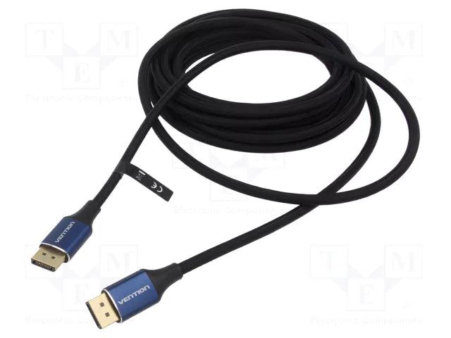 Vention HCABI DisplayPort (DP) Male to Male Cable 2M – High-Speed 4K Video & Audio Cable for PC, Laptop & Monitor
