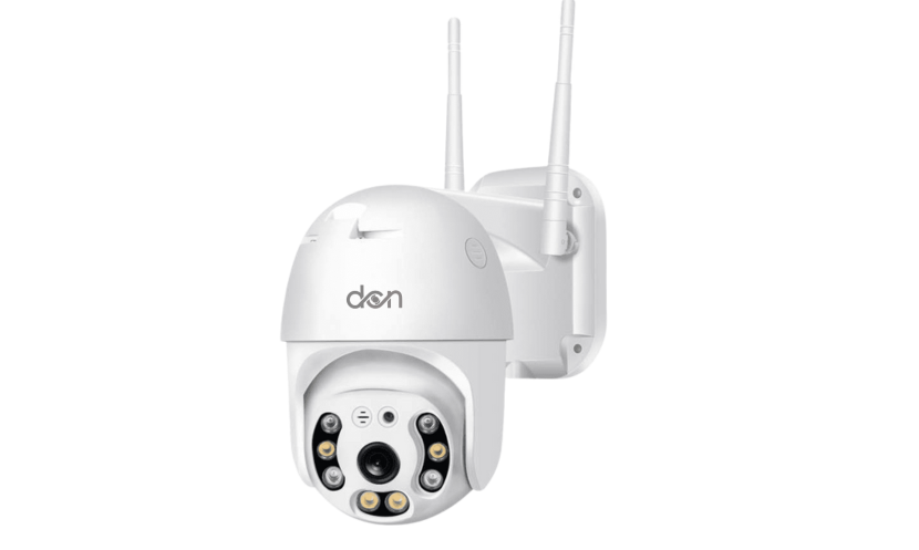 Datacomm DCN-A6-PTZ-WIFI Wireless PTZ Security Camera – WiFi IP Camera with Pan Tilt Zoom, HD Night Vision & Two-Way Audio for Home & Office CCTV