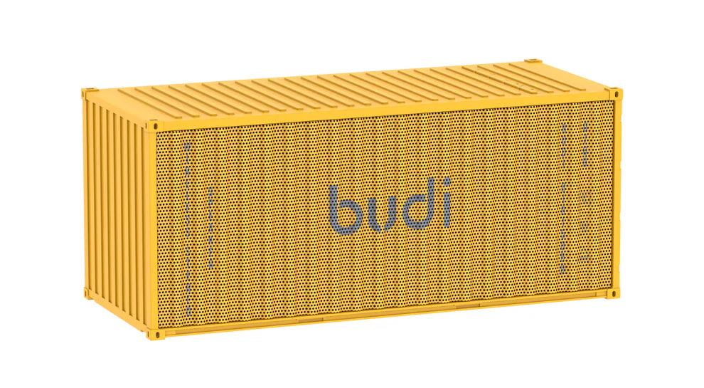 [SP18Y-JB-BEA] Budi SP18Y Bluetooth Speaker – Container Design Portable Wireless Speaker with Deep Bass & LED Lights