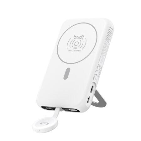 [PB806W-JB-BEA] Budi PB806W Wireless Power Bank – Fast Charging Portable Charger with USB-C & LED Display