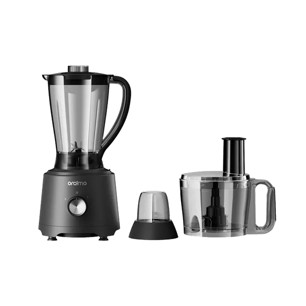 Oraimo OBL-581A 1500W 4-In-1 OmniBlend Multifunctional Blender – High-Power Kitchen Blender with Grinder, Smoothie Maker, Ice Crushing & Durable Jar for Home Use